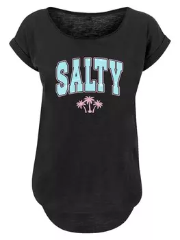 Рубашка F4NT4STIC Beach Summer Vacation Salty, черный