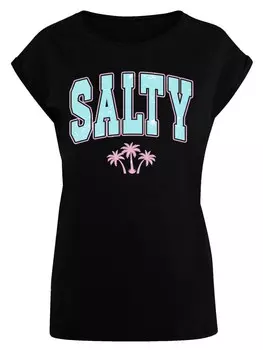 Рубашка F4NT4STIC Beach Summer Vacation Salty, черный