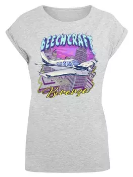 Рубашка F4NT4STIC Beech Skyline, серый