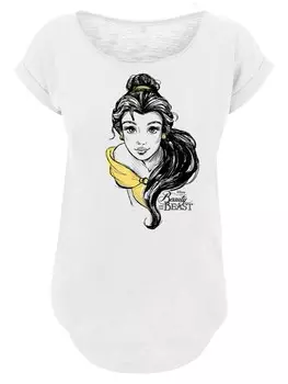 Рубашка F4NT4STIC Belle Sketch, белый