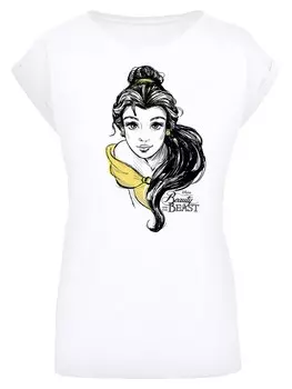 Рубашка F4Nt4Stic Belle Sketch, белый