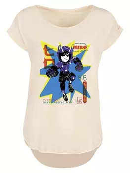 Рубашка F4NT4STIC Big Hero 6 Hiro Manga, бежевый
