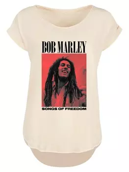 Рубашка F4NT4STIC Bob Marley, песочный