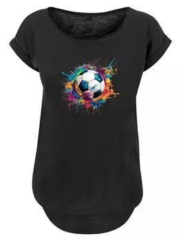 Рубашка F4NT4STIC Bunte Fuball, черный