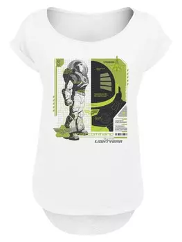 Рубашка F4NT4STIC Buzz Lightyear Buzz Tech Panel, белый