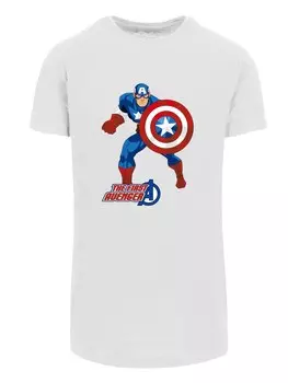 Рубашка F4NT4STIC Captain America The First Avenger, цвет White/Off white