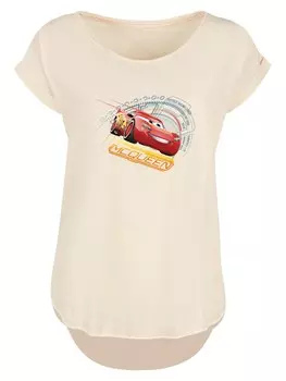 Рубашка F4NT4STIC Cars Lightning McQueen, песочный