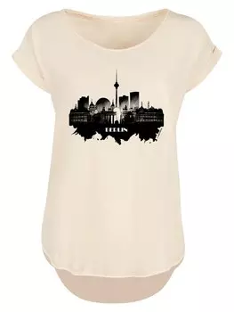 Рубашка F4NT4STIC Cities Collection - Berlin skyline, песок