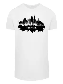 Рубашка F4NT4STIC Cities Collection - New York skyline, белый