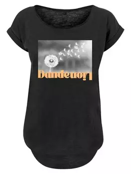 Рубашка F4NT4STIC Dandelion Blume, черный