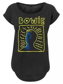 Рубашка F4NT4STIC David Bowie 90s Frame, черный