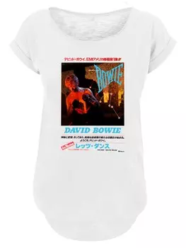 Рубашка F4NT4STIC David Bowie Asian Poster, белый