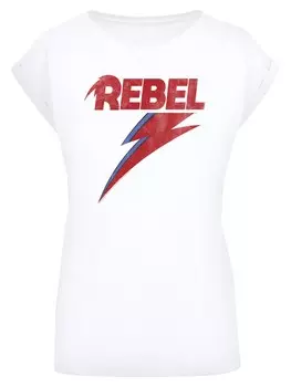 Рубашка F4Nt4Stic David Bowie Distressed Rebel, белый