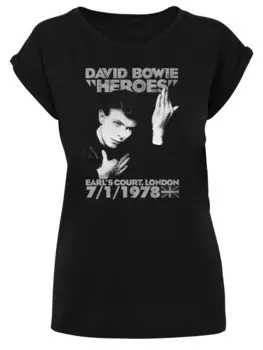 Рубашка F4NT4STIC David Bowie Earls Court Heroes, черный