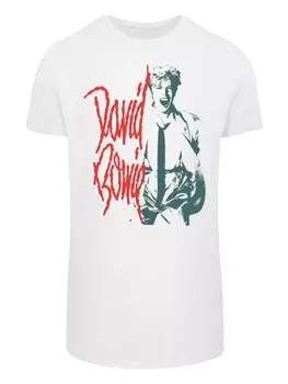 Рубашка F4NT4STIC David Bowie Mono Shout, белый