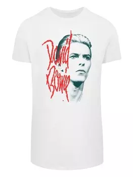 Рубашка F4NT4STIC David Bowie Mono Stare, белый