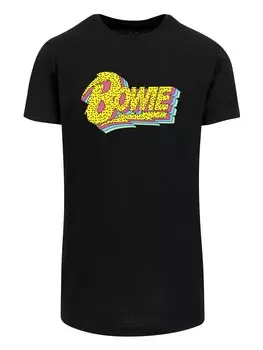 Рубашка F4NT4STIC David Bowie Moonlight 90s Logo, черный