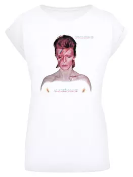 Рубашка F4NT4STIC David Bowie My Love For You, белый