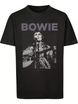 Рубашка F4Nt4Stic David Bowie Rock Poster, черный