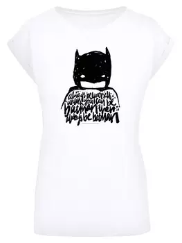 Рубашка F4NT4STIC DC Comics Batman Always Be Yourself, белый