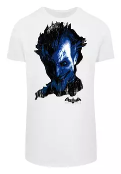 Рубашка F4NT4STIC DC Comics Batman Arkham Asylum Joker, белый