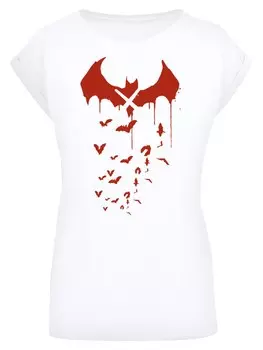 Рубашка F4NT4STIC DC Comics Batman Arkham Knight Bats, белый