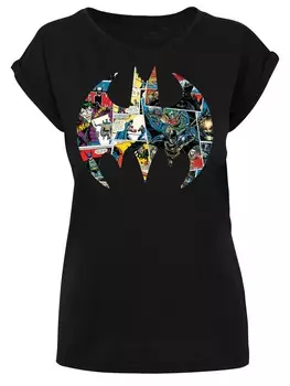 Рубашка F4Nt4Stic DC Comics Batman Comic Book, черный