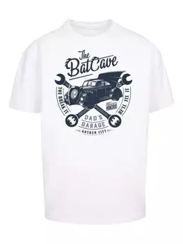 Рубашка F4NT4STIC DC Comics Batman Dads Garage, белый