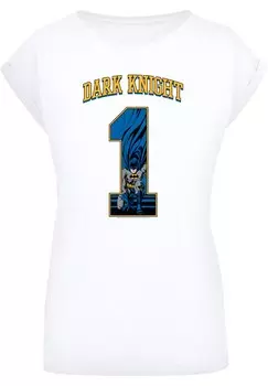 Рубашка F4NT4STIC DC Comics Batman Football Dark Knight, белый