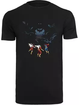 Рубашка F4NT4STIC DC Comics Batman Shadow Bats, черный