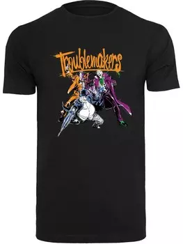 Рубашка F4NT4STIC DC Comics Batman Troublemakers, черный