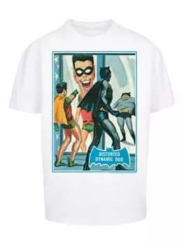 Рубашка F4NT4STIC DC Comics Batman TV Dynamic Duo, белый