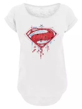 Рубашка F4NT4STIC DC Comics Superman Geo, белый