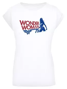Рубашка F4NT4STIC DC Comics Wonder Woman Seventy Five, белый