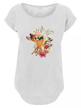 Рубашка F4NT4STIC Disney Bambi, белый