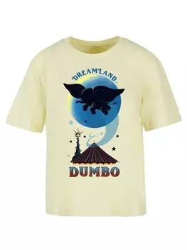 Рубашка F4NT4STIC Disney Dumbo Dreamland, желтый