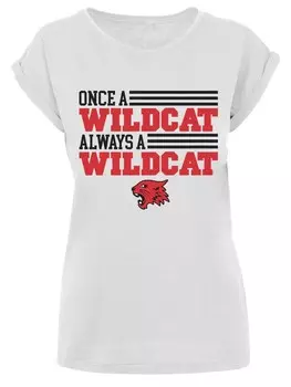 Рубашка F4NT4STIC Disney High School Musical Once Wildcat Always, белый