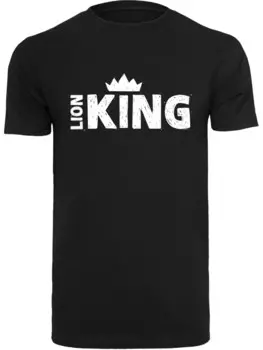 Рубашка F4NT4STIC Disney Knig der Lwen Movie Crown, черный