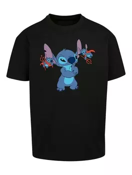 Рубашка F4NT4STIC Disney Lilo And Stitch Little Devils, черный