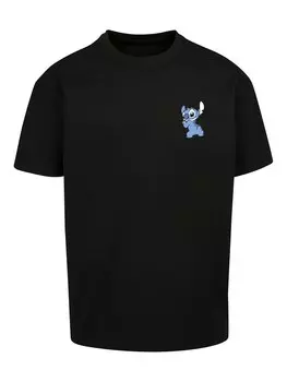 Рубашка F4NT4STIC Disney Lilo And Stitch Stitch, черный
