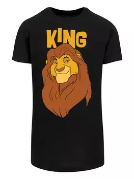 Рубашка F4NT4STIC Disney The Knig der Lwen Mufasa King, черный