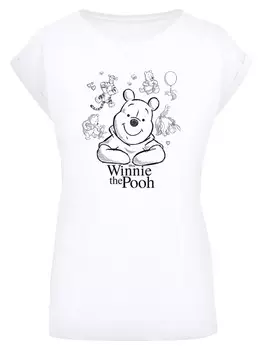 Рубашка F4Nt4Stic Disney Winnie The Pooh, белый