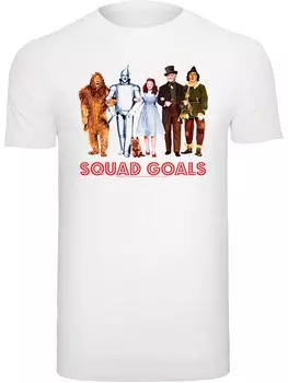 Рубашка F4NT4STIC Disney Wizard of Oz Squad Goals, белый