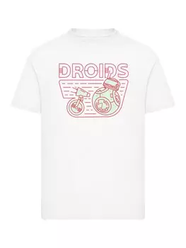 Рубашка F4NT4STIC Droids, белый