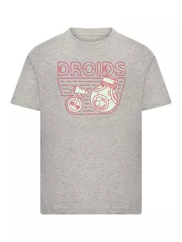 Рубашка F4NT4STIC Droids, серый