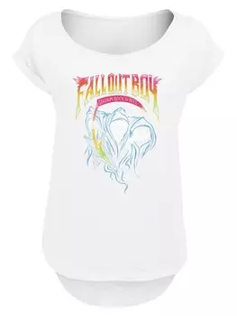 Рубашка F4NT4STIC Fall Out Boy Rock And Roll Reaper, белый