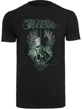 Рубашка F4NT4STIC Fantastic Beasts The Crimes Of Grindelwald Wand Split, черный