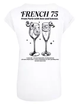 Рубашка F4NT4STIC French 75 From Paris With Love, белый