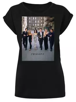 Рубашка F4Nt4Stic Friends TV Serie, черный