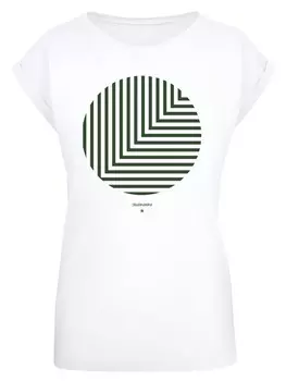 Рубашка F4NT4STIC Geometrics, белый